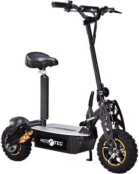Rugged 2000W 48V Adult Electric Scooter